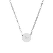 WEAR YOUR FAITH  ✝️🙏 — Personalized Small Disc Pendant