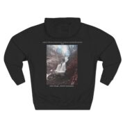 High Falls Hoodie — Scenic Nature Three-Panel Fleece Hoodie - Image 5