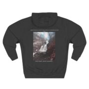 High Falls Hoodie — Scenic Nature Three-Panel Fleece Hoodie